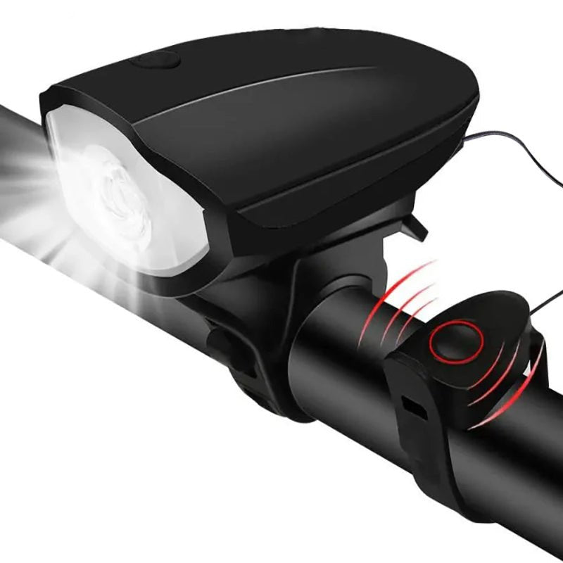 Rechargeable LED Bicycle Light & Horn - 3-in-1 Bike Lamp with Remote Control 9