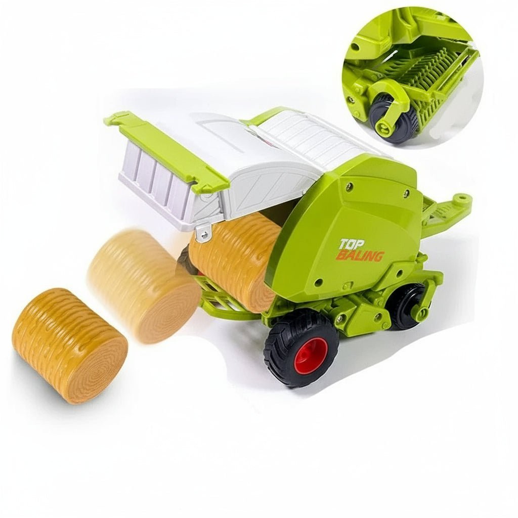 Remote Control Vehicle - 1/24 Scale Electric Tractor Trailer with Lights 15