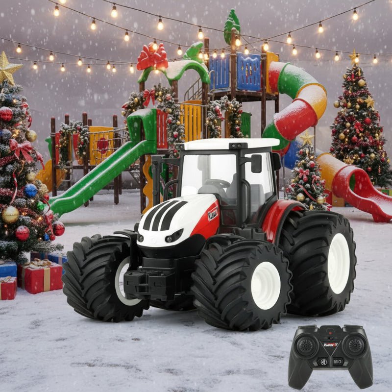 Remote Control Vehicle - 1/24 Scale Electric Tractor Trailer with Lights 23