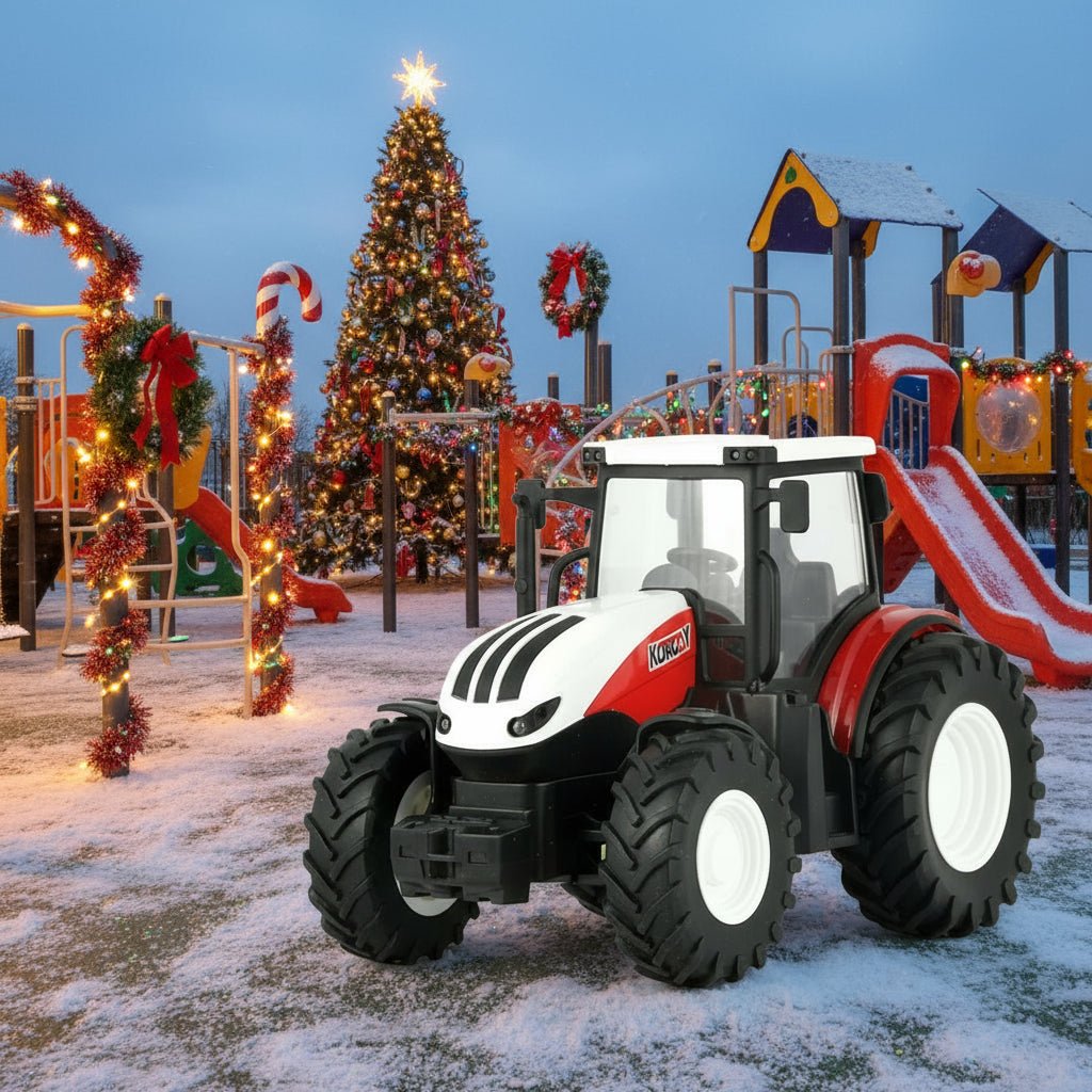 Remote Control Vehicle - 1/24 Scale Electric Tractor Trailer with Lights 3