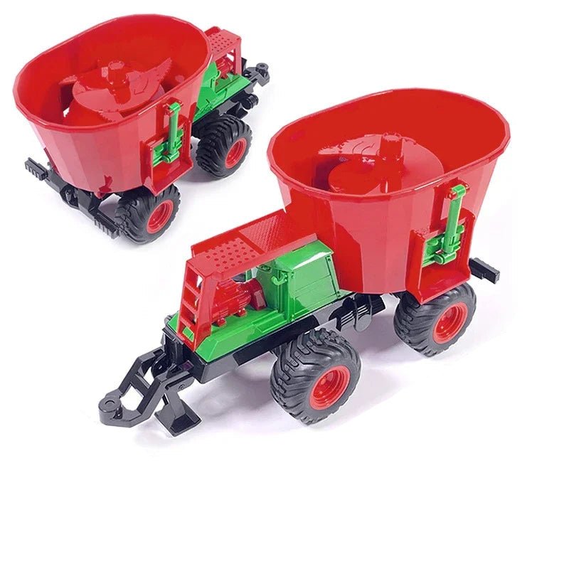 Remote Control Vehicle - 1/24 Scale Electric Tractor Trailer with Lights 6