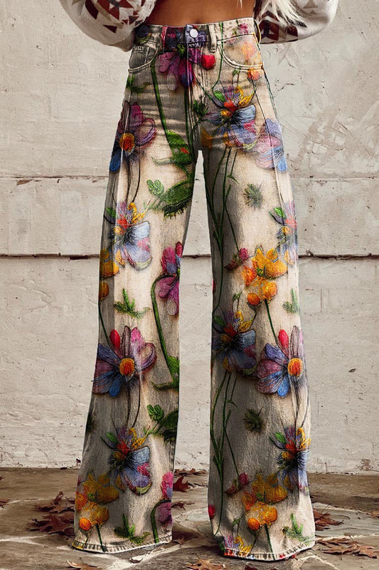 Ritan Women's Baggy Jeans - Soft, Breathable Fabric, Relaxed Fit for Summer Style 7