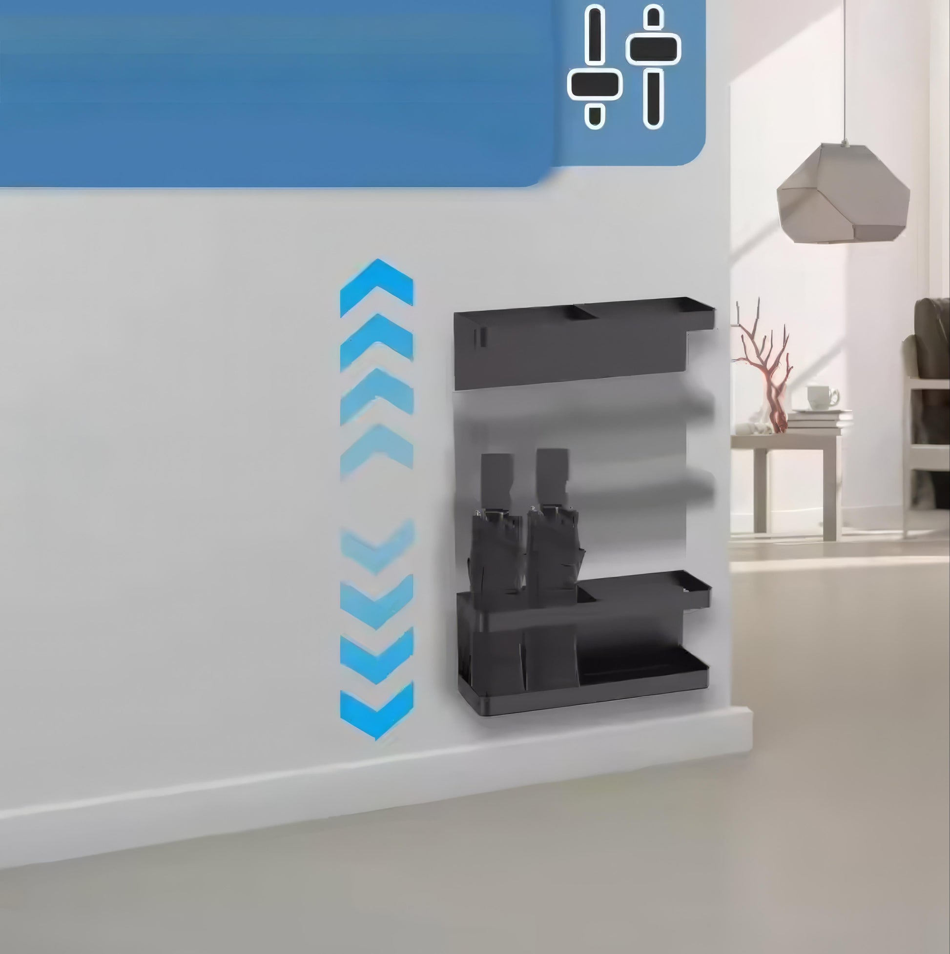 Robo - Adjustable Umbrella Stand with Drip Tray, Stylish Iron Design 5