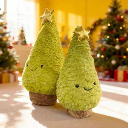 MERRYTREE – Soft Stuffed Christmas Tree Plush Toy for Seasonal Decoration