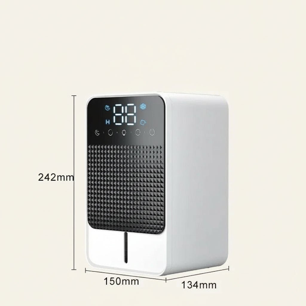 DEWREMOVE – 25W Dehumidifier with 1500ml Capacity & Smart Touch Control
