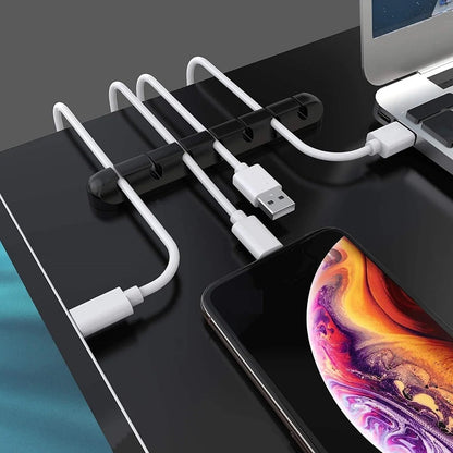 CABLEFIX – Silicone Cable Organizer for Desk, Effective Cable Management Solution