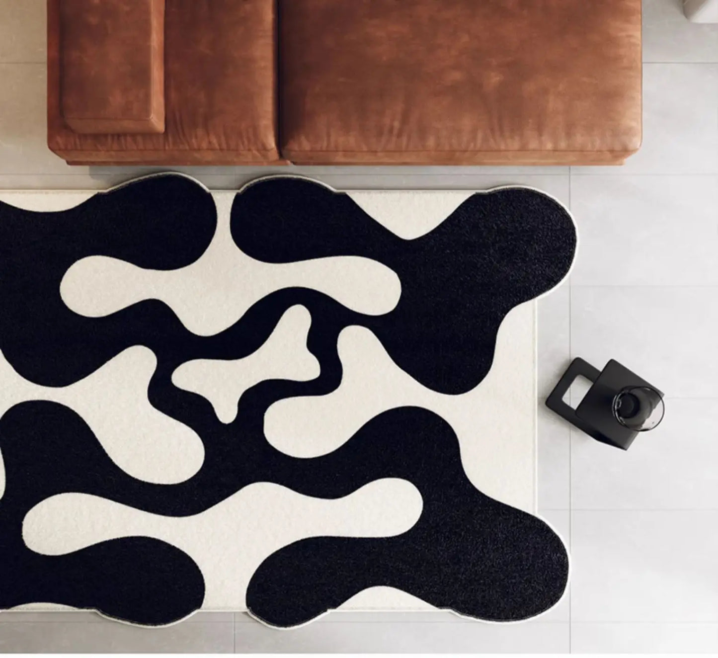 MODAVERA – Washable Soft-Texture Rug for Cozy Home Spaces, Modern Visual Appeal