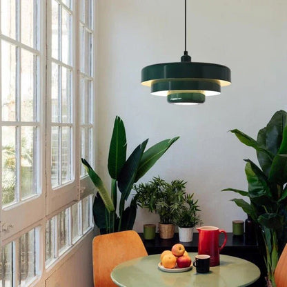 CANDORA – Artistic Macaron Pendant Lamp for Modern Spaces