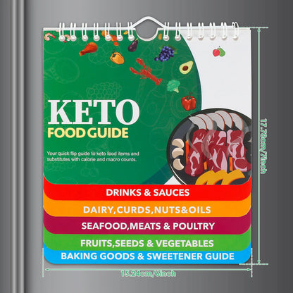 CRISPCRAFT – Kitchen Cookbook & Magnetic Chart for Effortless Cooking