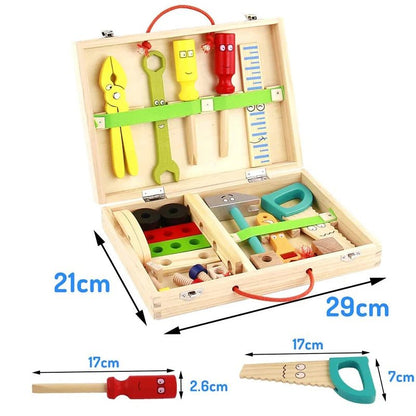 CRAFTCASE – Wooden Montessori Toolset for Hands-On Learning
