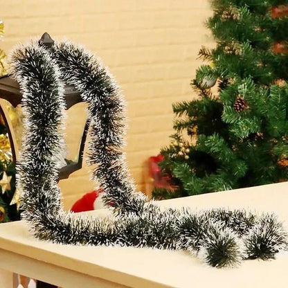 PINEWRAP - Premium Groen Kerstdecoratieband voor Kransen & Boomdecoratie