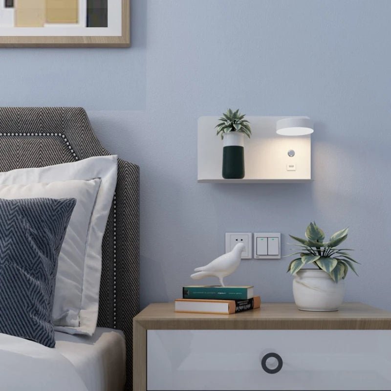 LIGHTCORE – LED Wall Lamp with USB Recharge Function and 3 Adjustable Color Modes