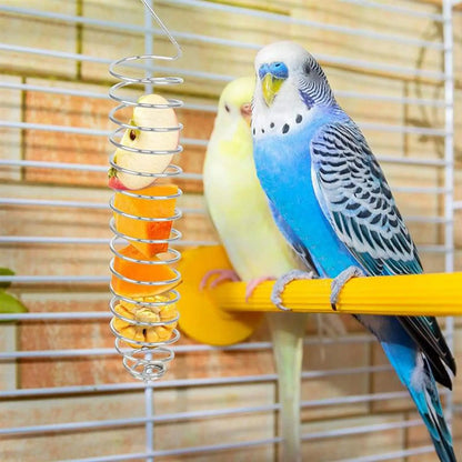 SPIRAFEED – Durable Stainless Steel Parrot Forager Feeder