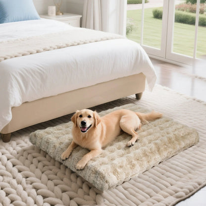 FURFORT – Premium Plush Bed with Water-Resistant Fabric and Grip Bottom