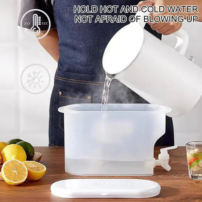 COOLFILL – Compact Cold Beverage Dispenser with Faucet for Easy Serving