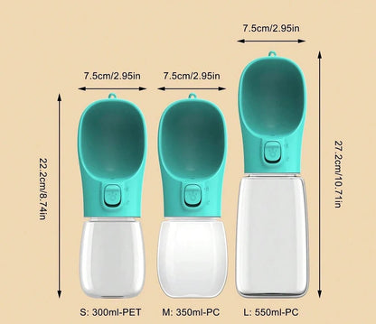 PIERRE HYDRATION – Leak-proof drinking bottle for dogs