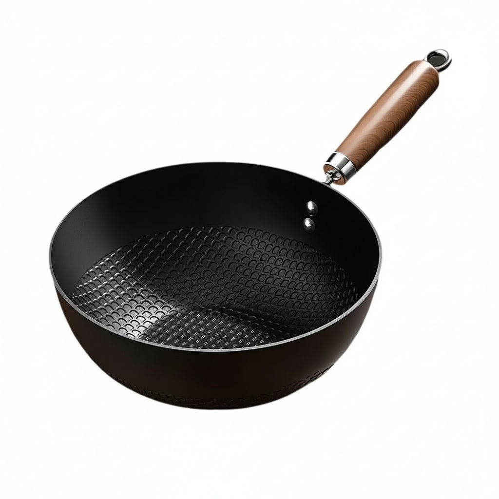WOKPRO – Traditional Iron Wok with Durable Heat Distribution