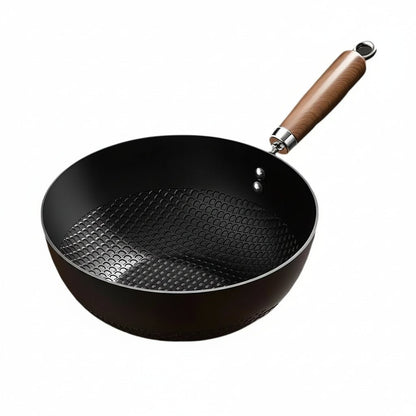 WOKPRO – Traditional Iron Wok with Durable Heat Distribution