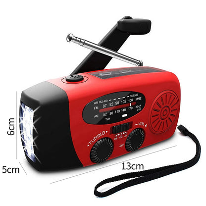 EMERGRADIO – Multifunctional Emergency Radio with Power Bank, Flashlight & Weather Alerts
