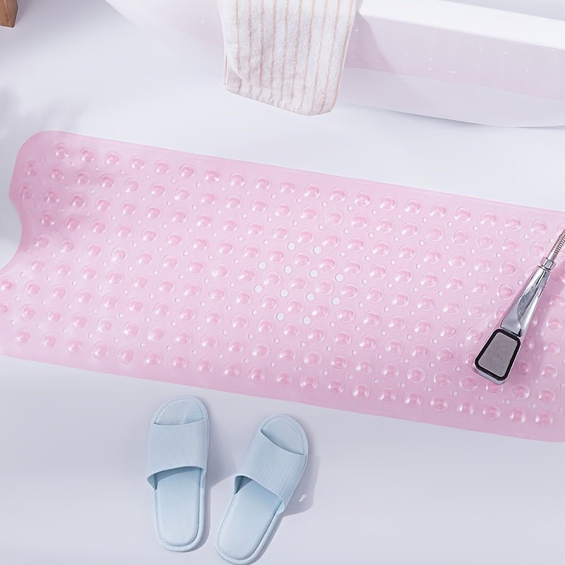 SLIP BLOCK – Textured Bathtub Mat to Prevent Falls and Ensure Safety