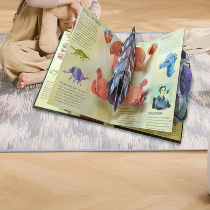 DINOPOP – 3D Pop-Up Dinosaur Book with Stunning Art & Updated Facts