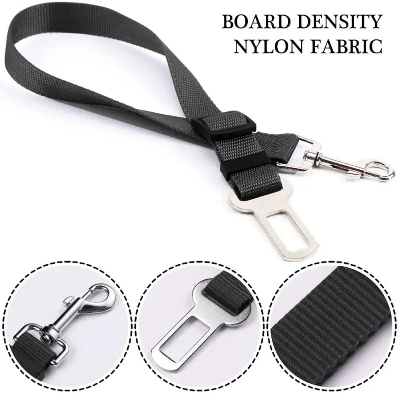LOUIS SAFETY – Adjustable dog safety belt for safe car driving