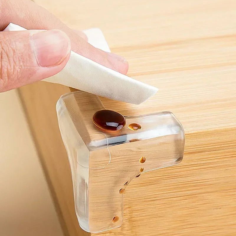 SOFTBLOCK – Transparent Silicone Corner Guards for Baby & Toddler Safety