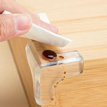 SOFTBLOCK – Transparent Silicone Corner Guards for Baby & Toddler Safety
