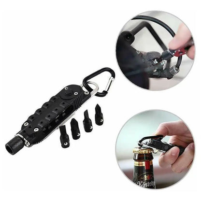 GEARLITE – Pocket Screwdriver Tool with LED Flashlight & Opener