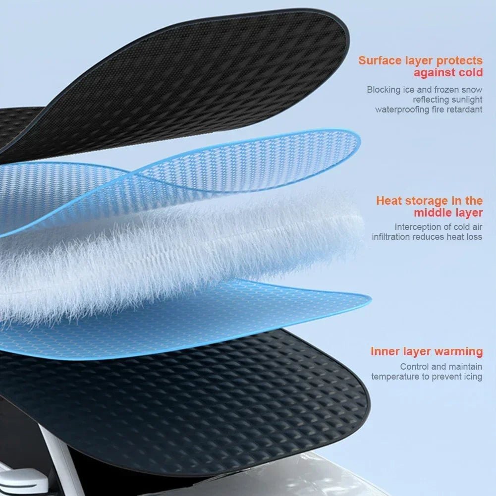 MAGTHOR – Thickened Magnetic Windshield Cover for Frost & Sun