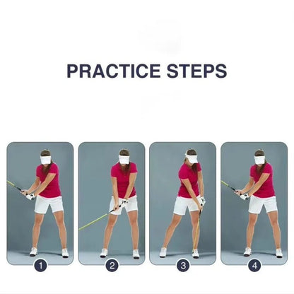 STRIKEPRO – Compact Golf Swing Trainer for Position Correction