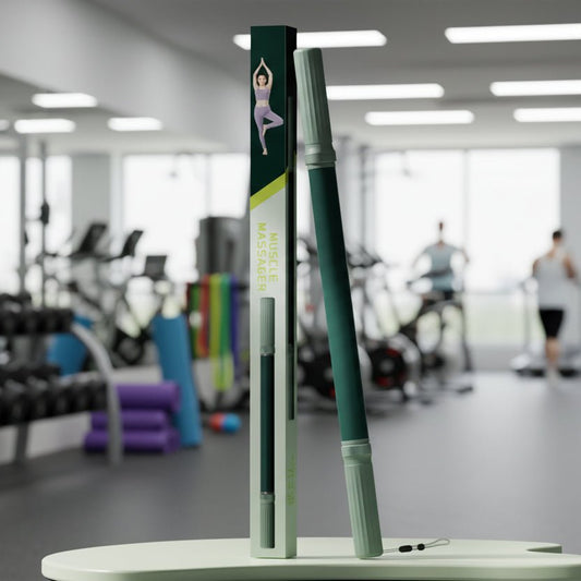 DEEPZEN – Premium Yoga Stick Muscle Massage Roller for Deep Tissue Relief