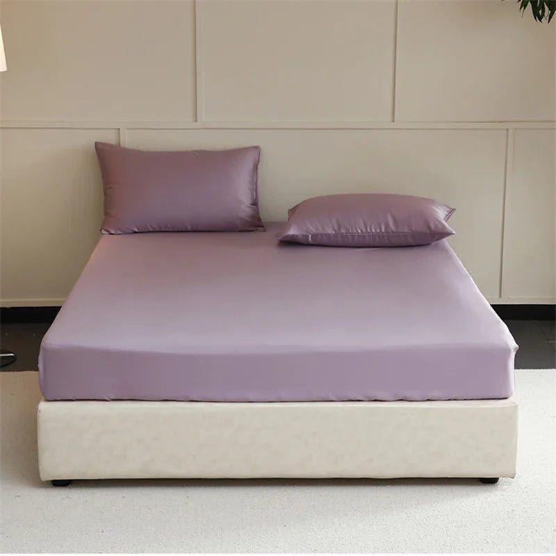 NOBLESILK – Luxury Mulberry Silk Fitted Sheet for Cool, Breathable Sleep