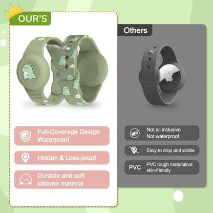 SAFESNUG – Kids’ Airtag Bracelet with Fun Dino Design 3