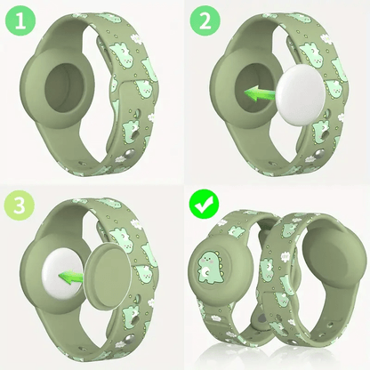 SAFESNUG – Kids’ Airtag Bracelet with Fun Dino Design 8