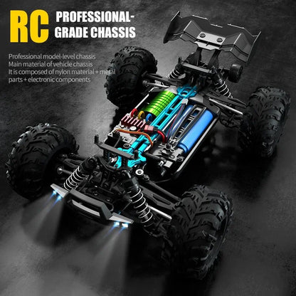 SCY 1:16 4WD RC Car - High-Speed Remote Control Monster Truck 70KM/H 2