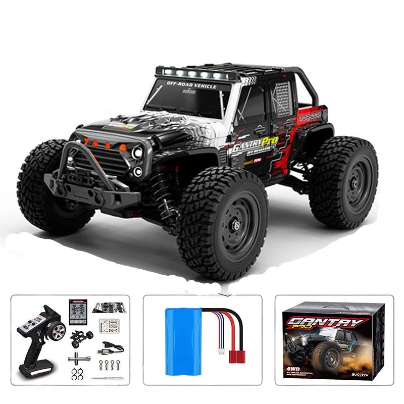 SCY 1:16 4WD RC Car - High-Speed Remote Control Monster Truck 70KM/H 8