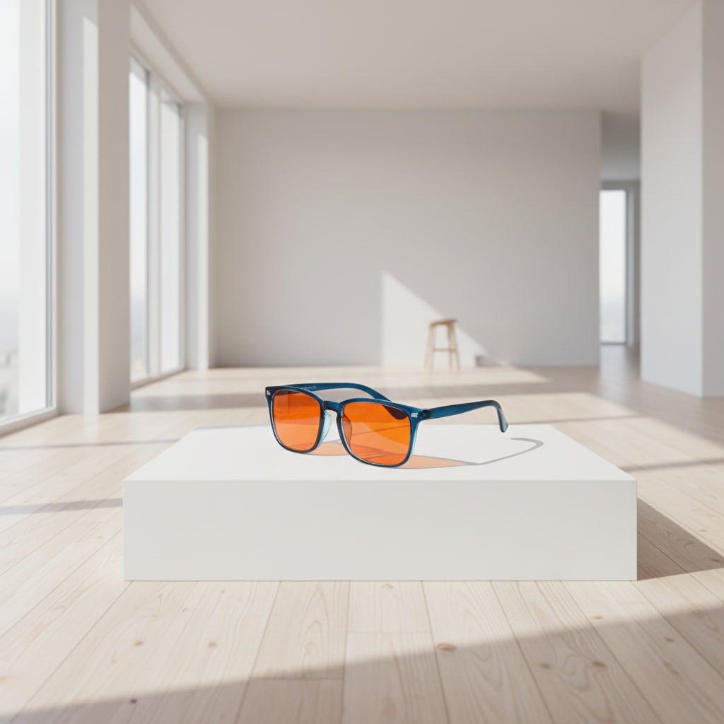SHINU Blue Light Blocking Glasses - Red, Orange & Yellow Lenses for Eye Strain Relief 0