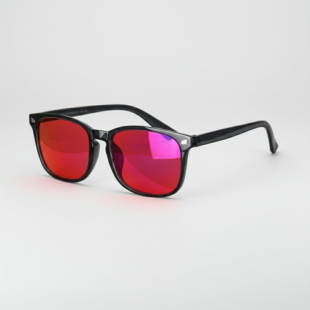 SHINU Blue Light Blocking Glasses - Red, Orange & Yellow Lenses for Eye Strain Relief 11