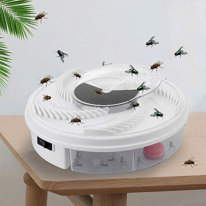 SILENT FLY TRAP – Indoor & Outdoor Fruit Fly Catcher with Silent Operation 0