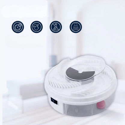 SILENT FLY TRAP – Indoor & Outdoor Fruit Fly Catcher with Silent Operation 2