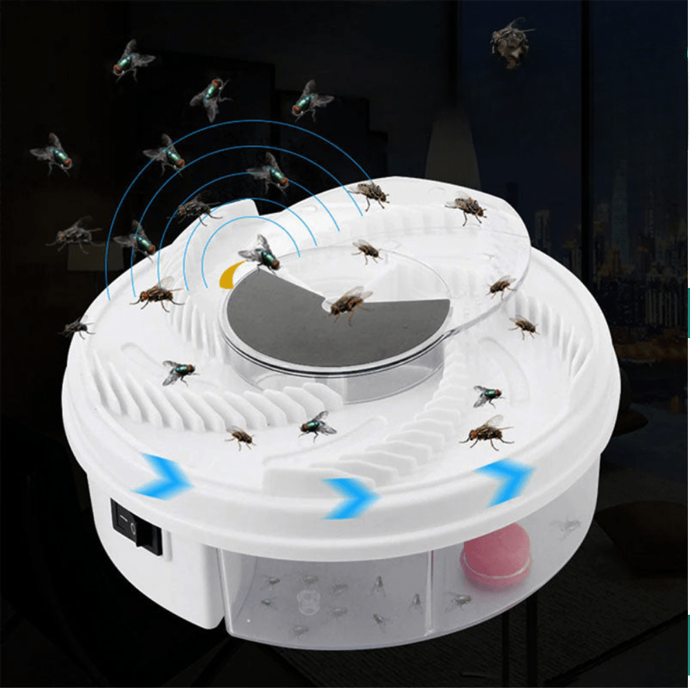 SILENT FLY TRAP – Indoor & Outdoor Fruit Fly Catcher with Silent Operation 6