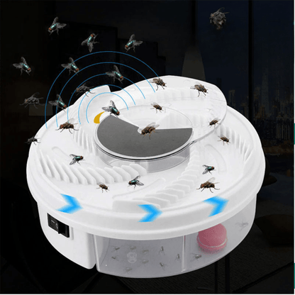 SILENT FLY TRAP – Indoor & Outdoor Fruit Fly Catcher with Silent Operation 6