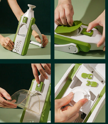 SLICEPRO – 5-in-1 vegetable slicer for effortless preparation 8