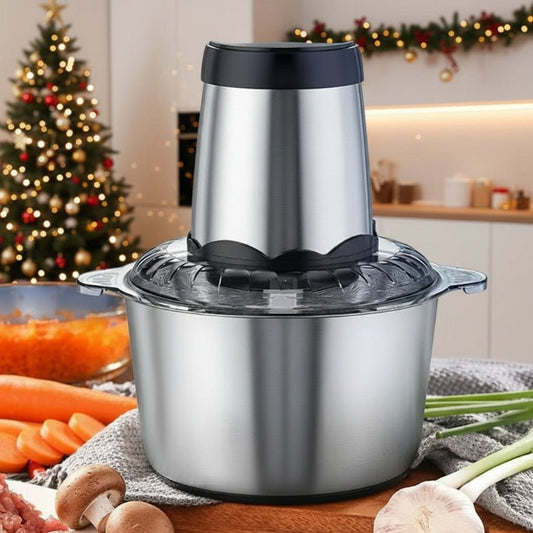 SLICONIQ – 2L food chopper with 300W motor & 4D stainless steel blades for fast, even results 0