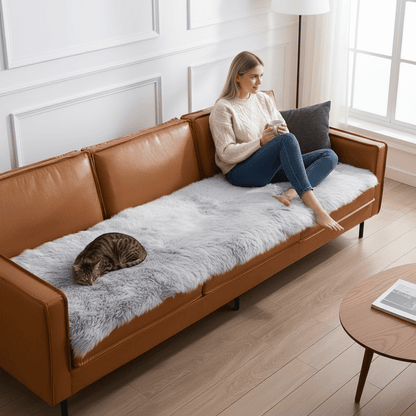 SOFAVELL – Soft Crystal Velvet Slipcover for Everyday Elegance 1
