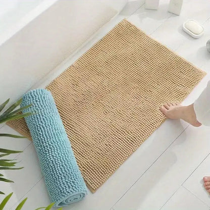 SOFTDRY – Chenille Microfiber Bath Mat with Non-Slip Base 3