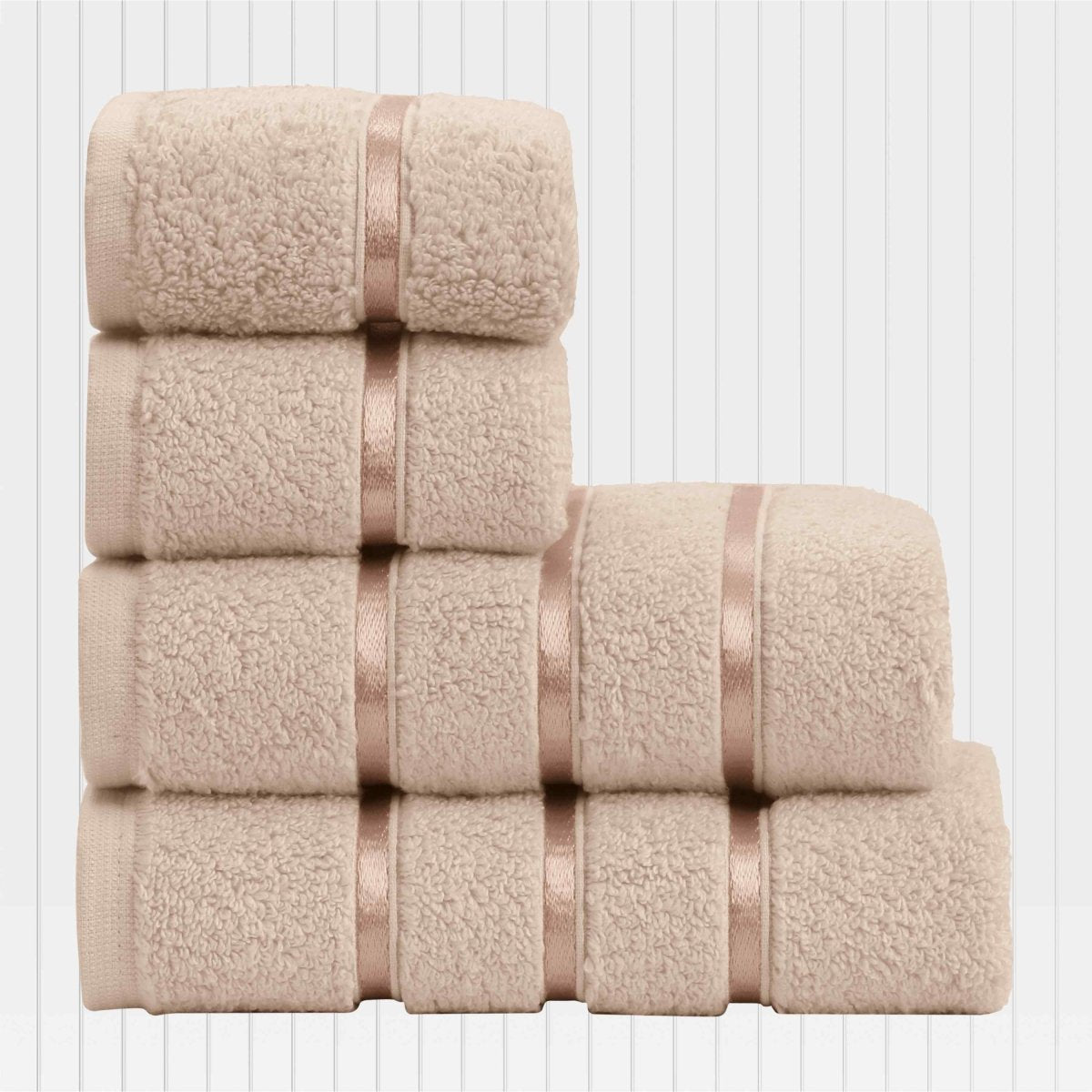 SOFTGLOW – 4-Piece Towel Set for Bathroom Elegance 12
