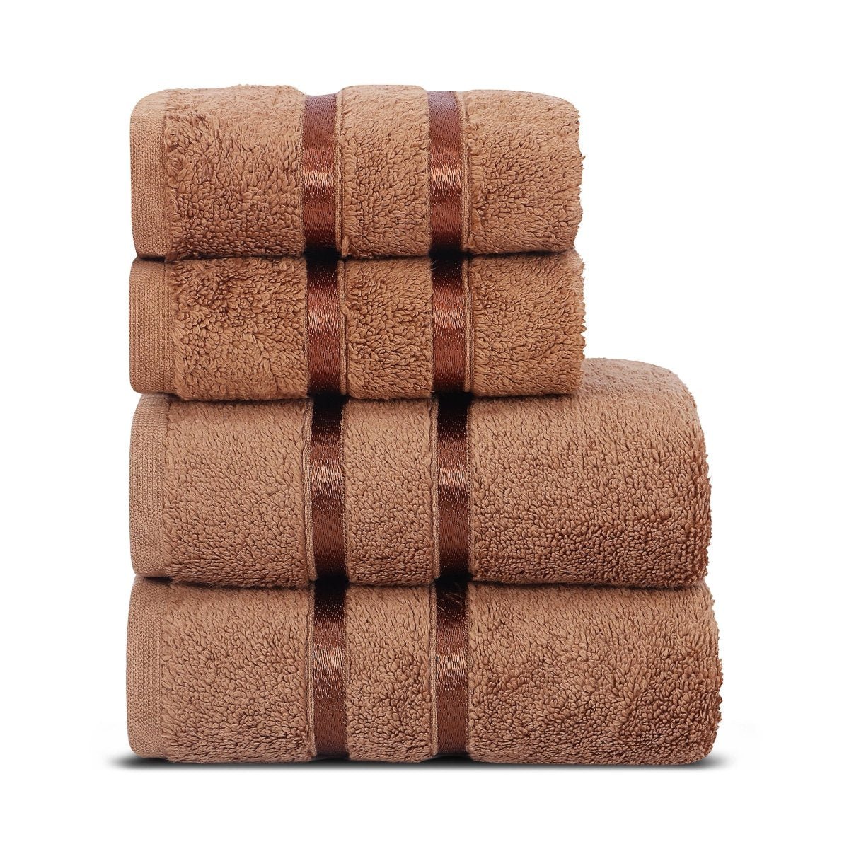 SOFTGLOW – 4-Piece Towel Set for Bathroom Elegance 14