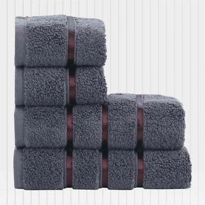 SOFTGLOW – 4-Piece Towel Set for Bathroom Elegance 16